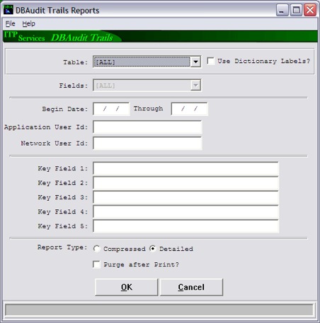 Audit Trail Report